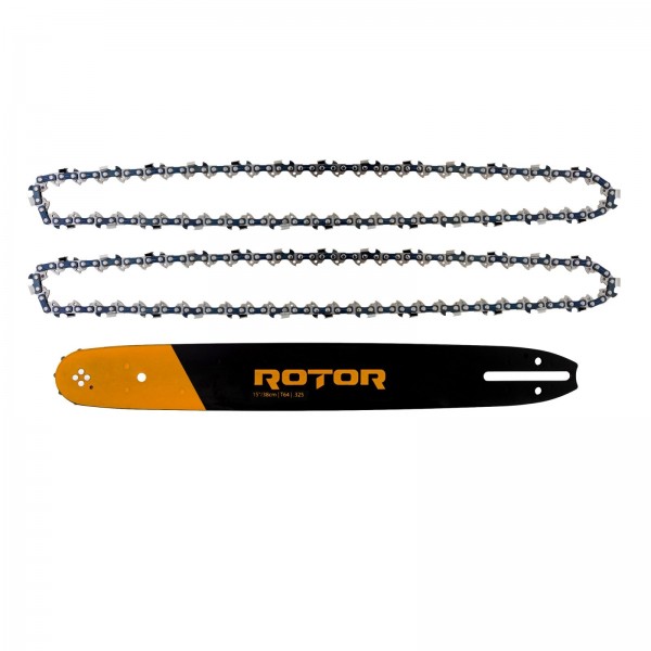 SET LAMA 16"+ 2xLANT .325 T64 PINTENTI 32 DINTI ROTOR