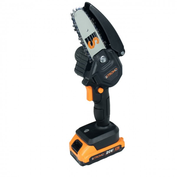 Mini Drujba cu acumulator , Stromo , 20 V , 2000 mAh , lama + lant 4 " , 4000 Rpm