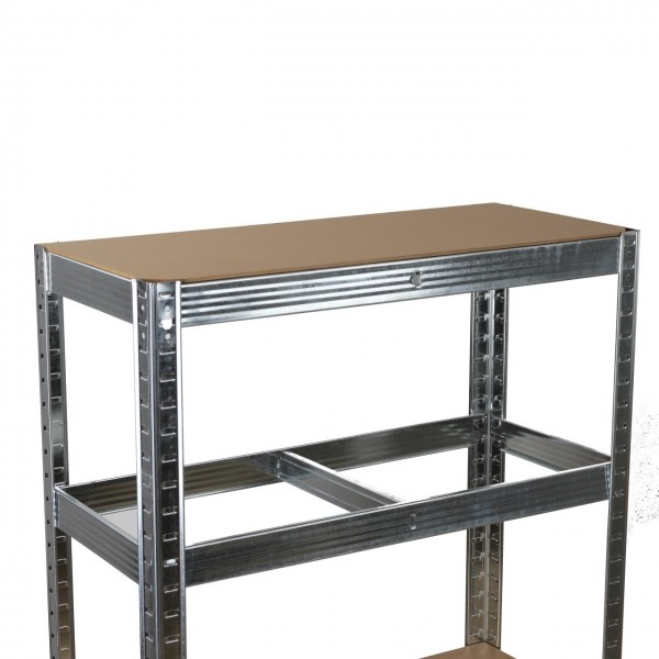 Raft Galvanizat 120Wx45Dx180Hcm pentru depozitare din otel ROTOR