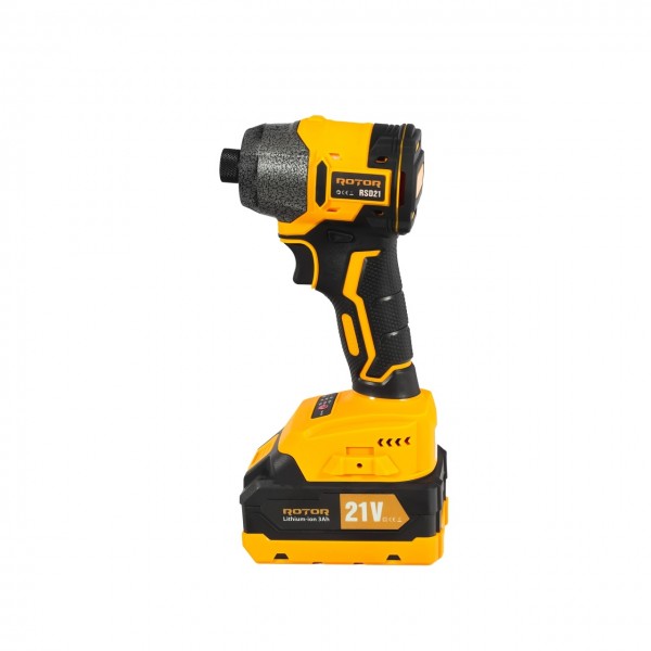Autofiletanta cu impact pe acumulator ROTOR RSD21, 21 V 3 Ah, 240 Nm,2200 rotmin, 3400 BPM