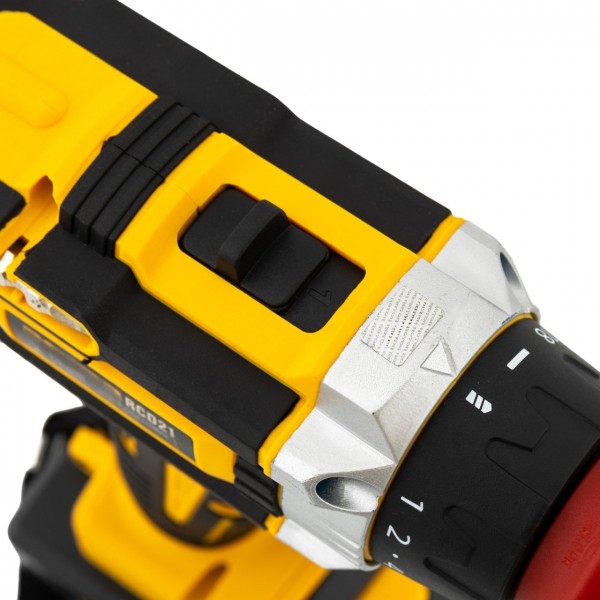 Trusa autofiletanta pe acumulator 21V ROTOR RCD21 + biti, 1350 RPM, Brushless , 30 Nm , 2 in 1
