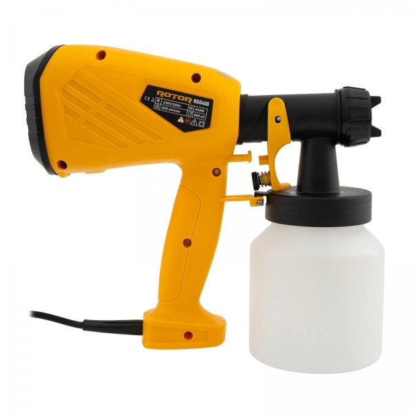 Pistol de vopsit ROTOR RSG450 , Putere 450W , Debit 650ml/min