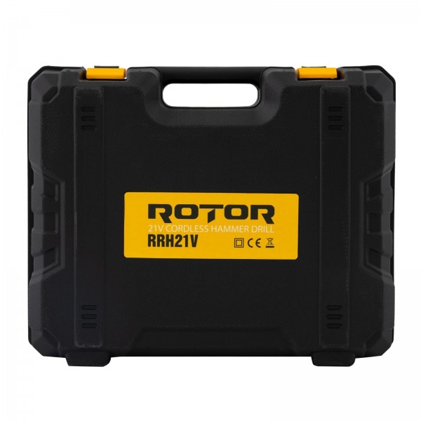 Ciocan rotopercutor cu acumulator, RRH21V ROTOR 21V/3Ah , 1800 rpm, 4450 bpm