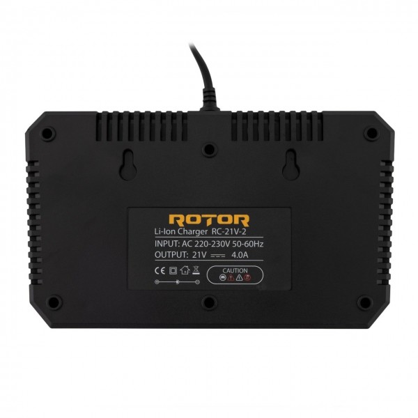 Incarcator Dublu ROTOR RC21V-2 , 21 V, 4 Ah