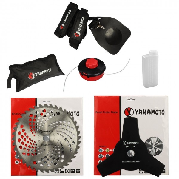 Motocoasa benzina Yamamoto YMA.56 , motor 2 Timpi , 5.8 CP, 10000 rpm , accesorii incluse
