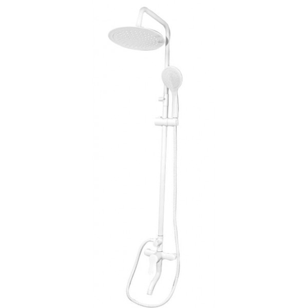 Coloana de dus din plastic PLAMIX RAIN-009-J WHITE