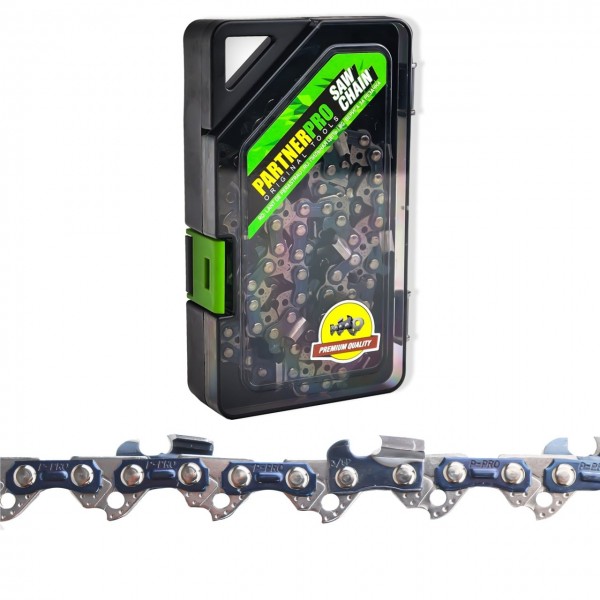 Lant pentru drujba pas 3/8 mic, grosime 1.3mm, 52 pinteni, 26 dinti, PartnerPro