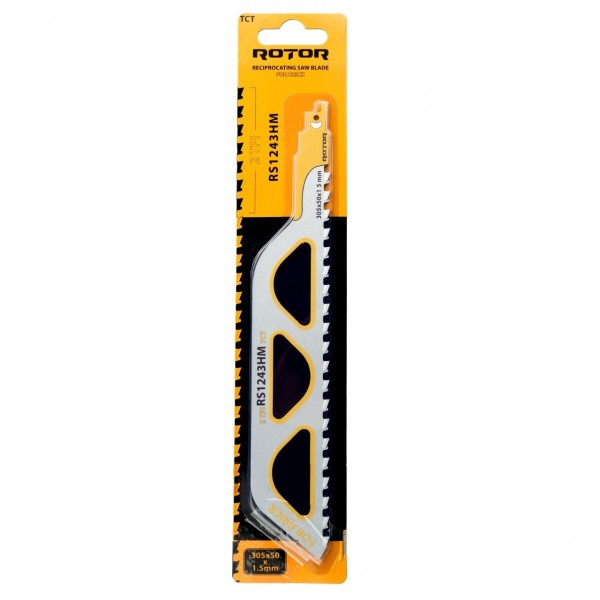Panza fierastrau sabie pentru Caramida 305x50x1,5 mm ROTOR RS1243HM
