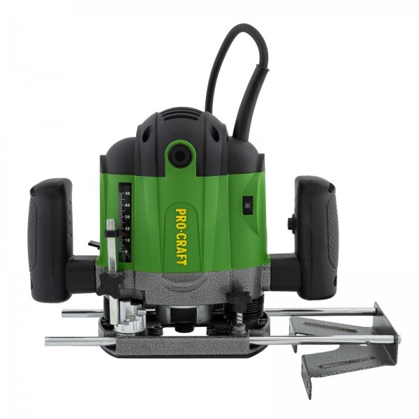 Freza lemn ProCraft POB1700, 1200 W, 26000 RPM, 50 mm Set 12 freze pentru lemn
