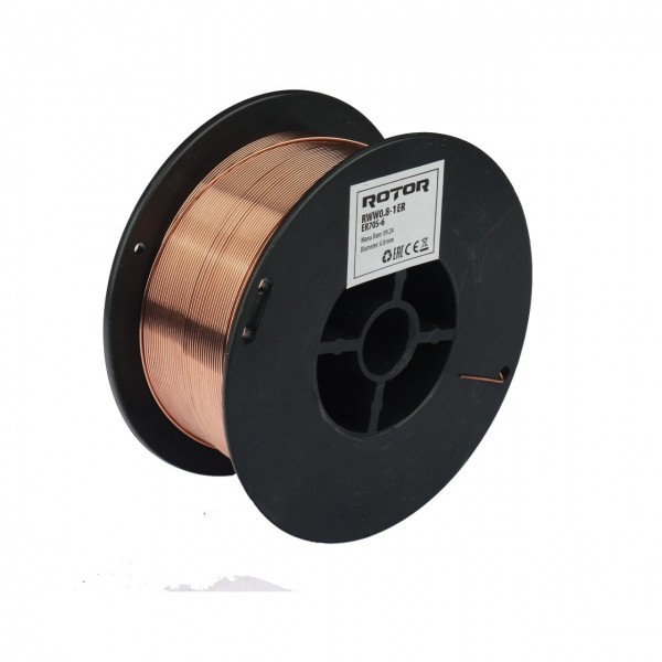 Sarma sudura 0,8 mm 1 kg MIG ER70S-6 ROTOR , RWW0.8-1ER