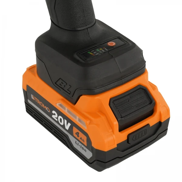 Polizor unghiular pe acumulator Stromo AGA216 4 Ah, 20 V , 7450 rot/min , Brushless