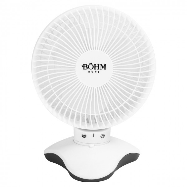 Ventilator de Birou 6" cu USB BÖHM BP2306,Număr viteze 3, Unghi de înclinare 60°