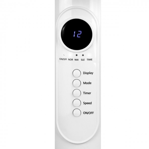 Ventilator de Podea 16" BÖHM BF403RC-5B Număr viteze 3, 45W, Reglaj pe inaltime pana la 125 cm, Functie de oscilatie 75°
