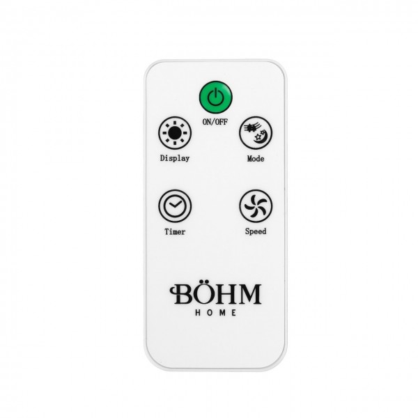 Ventilator de Podea 16" BÖHM BF403RC-5B Număr viteze 3, 45W, Reglaj pe inaltime pana la 125 cm, Functie de oscilatie 75°