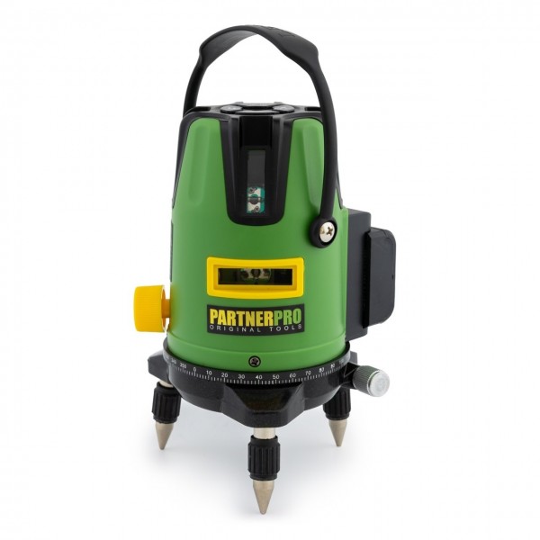 Nivela laser PartnerPRO, 5 linii ±2 mm/5m, 40m, Timp de nivelare ≤ 5s