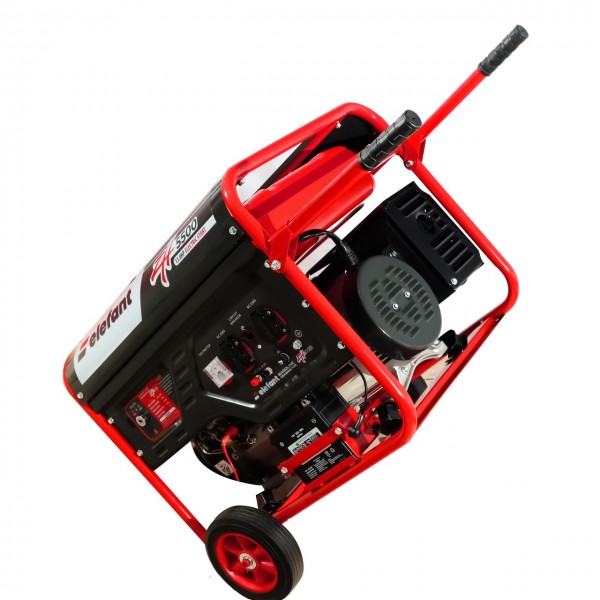 Generator pe benzina ZH5500 ELEFANT Ieșire curent 5,5 kW, pornire la cheie, indicator de benzină