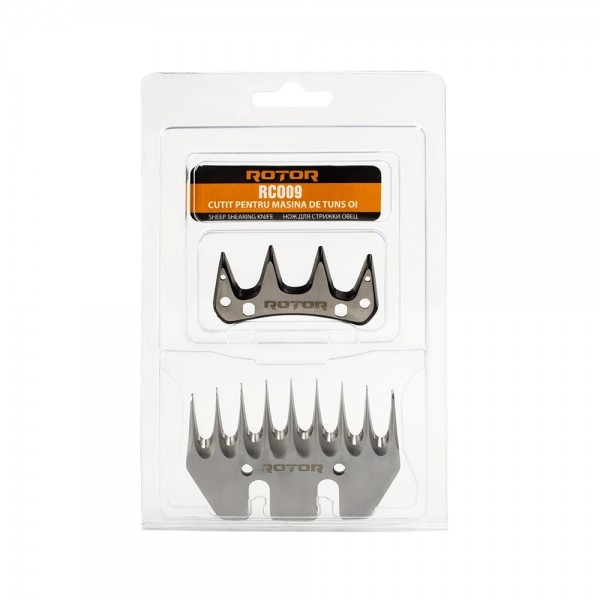 Cutit pentru masina de tuns oi ROTOR RC009, Numar dinti 9 Cutit pentru masina de tuns oi ROTOR RC009, Numar dinti 9