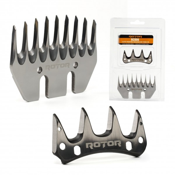 Cutit pentru masina de tuns oi ROTOR RC009, Numar dinti 9