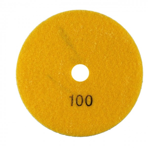 Disc diamantat pentru slefuit granit si marmura 125mm P100 ROTOR