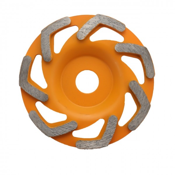 Disc cupa diamantata 125mm forma L ROTOR