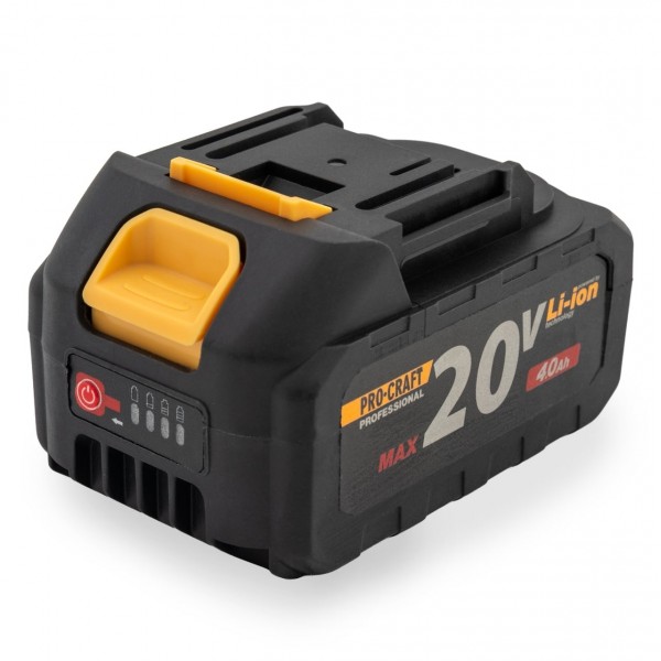 rimmer pentru tuns iarbă pe acumulator PROCRAFT 2 x acumulatori 20V/4Ah 5000 rpm