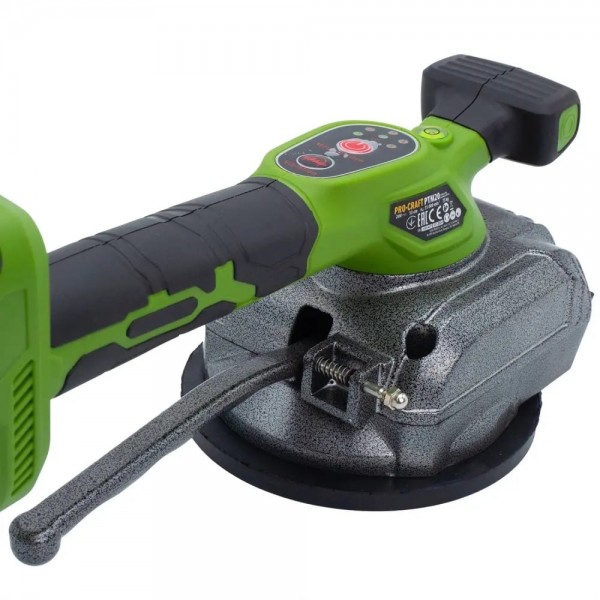 Ventuza pentru gresie pe acumulator PROCRAFT PTM20 1 x acumulator 20V/2Ah, 15.000 vibrații/min