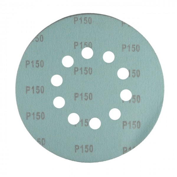 Disc abraziv pentru slefuitor cu excentric KB225.150 (Set 10 buc) Diametru: 225 mm, Granulatie: P150