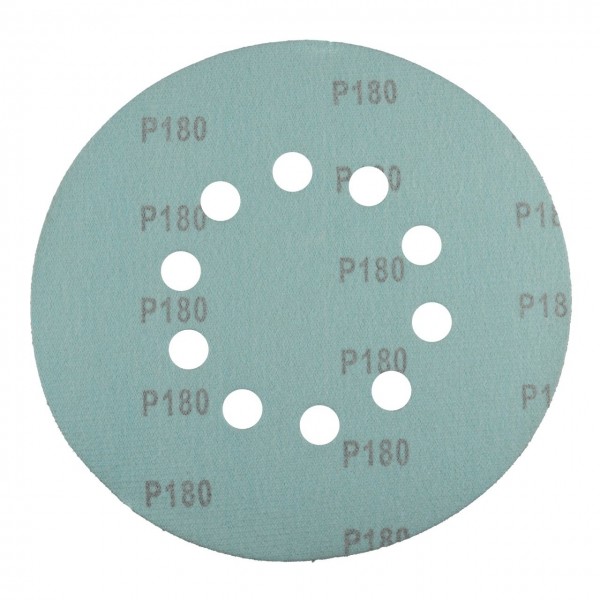 Disc abraziv pentru slefuitor cu excentric KB225.180 (Set 10 buc) Diametru: 225 mm, Granulatie: P180