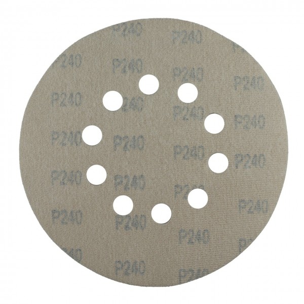 Disc abraziv pentru slefuitor cu excentric KB225.240 (Set 10 buc) Diametru: 225 mm, Granulatie: P240