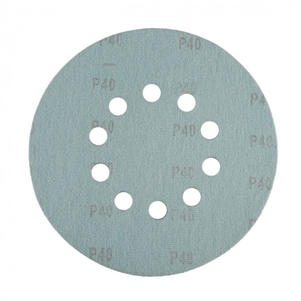 Disc abraziv pentru slefuitor cu excentric KB225.40 PROCRAFT (Set 10 buc) Diametru: 225 mm Granulatie: P40 Disc abraziv pentru slefuitor cu excentric KB225.40 PROCRAFT (Set 10 buc) Diametru: 225 mm Granulatie: P40