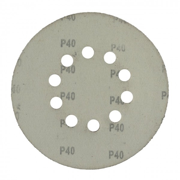 Disc abraziv pentru slefuitor cu excentric KD225.40 PROCRAFT (Set 10 buc)Diametru: 225 mm , Granulatie: P40