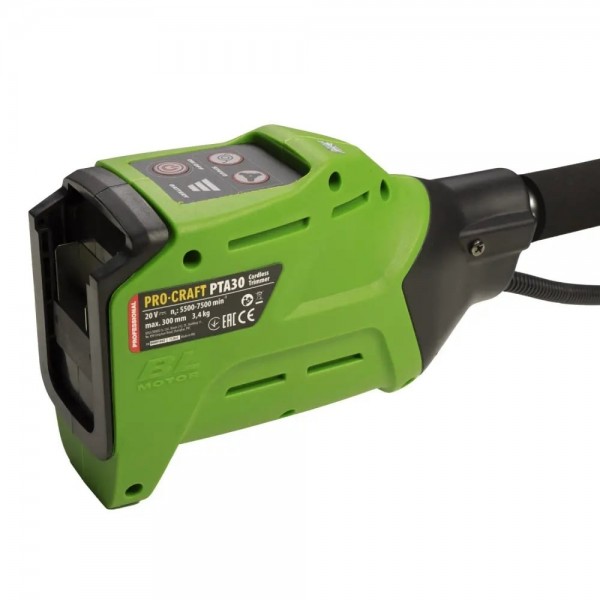 Trimmer pentru tuns iarba pe acumulator PROCRAFT PTA30 5500 – 7500 rpm NU contine acumulator si incarcator