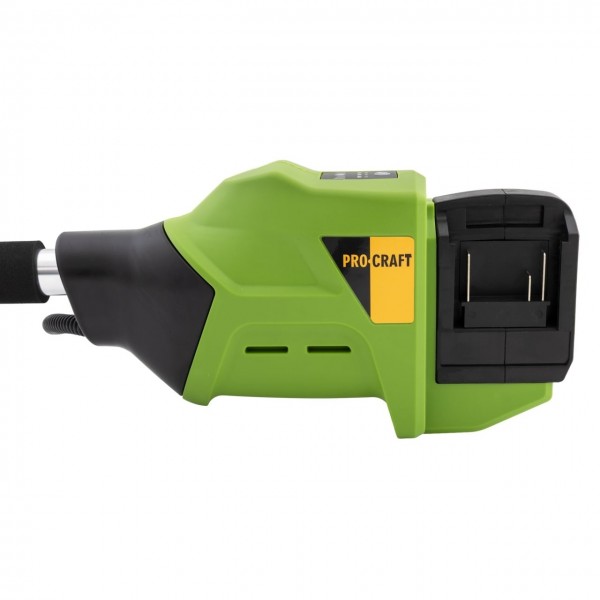Trimmer pentru tuns gazon/iarba pe acumulator fara acumulator si incarcator PROCRAFT