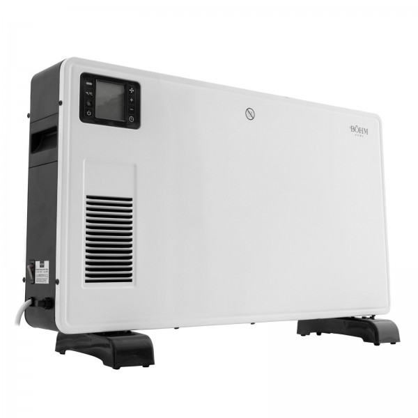 Convector electric de podea cu display si telecomanda BÖHM BH02, 2000 W, 20 m²