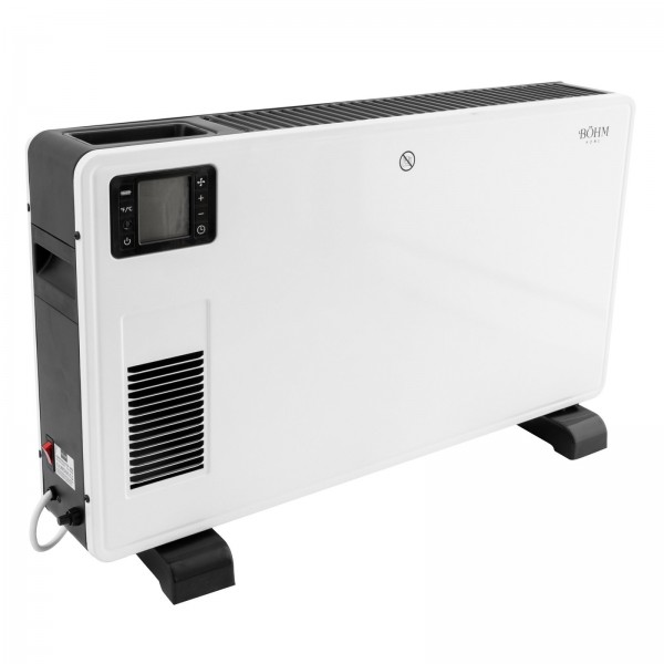 Convector electric de podea cu display si telecomanda BÖHM BH02, 2000 W, 20 m²