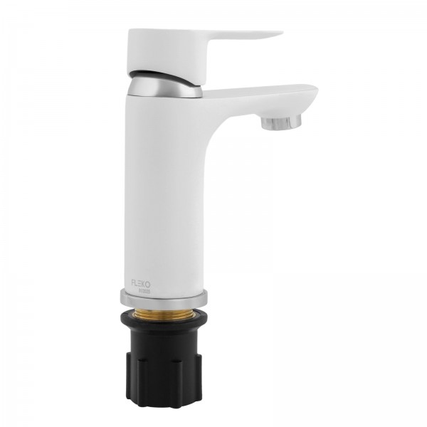 Baterie Sanitara Lavoar Fleko FZ181-FW439, Cartus Ceramic 40mm, Alb