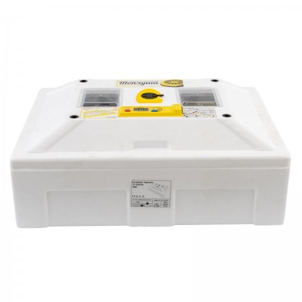 Incubator de uz casnic TEPLUSHA 72 220/50, 50W, 30–40°C