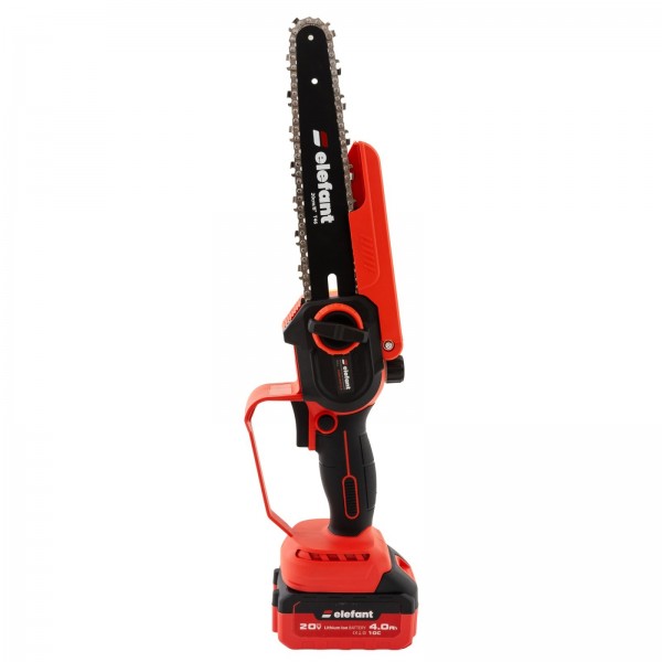 Set Mini drujba 8" si Extensie prelungire 2,5 m pe acumulator cu 1 acumulator 4Ah si incarcator Set Mini drujba 8" si Extensie prelungire 2,5 m pe acumulator cu 1 acumulator 4Ah si incarcator