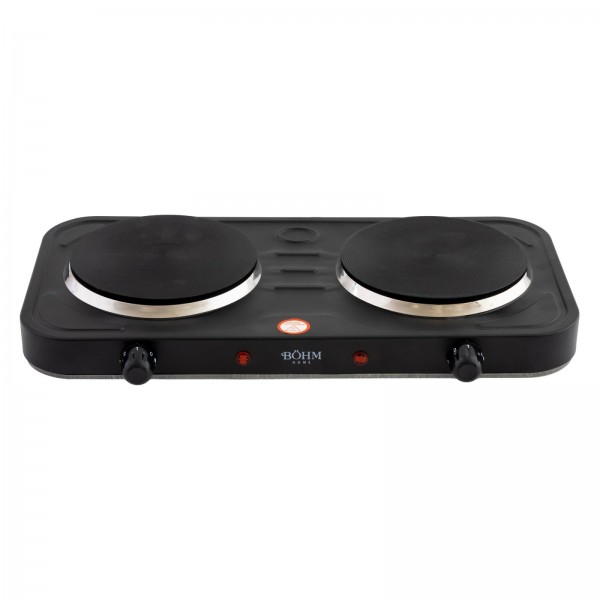 Plită electrică dublă BÖHM BE-H-004L-B negru