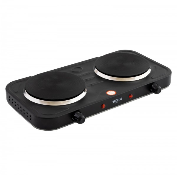 Plită electrică dublă BÖHM BE-H-004L-B negru