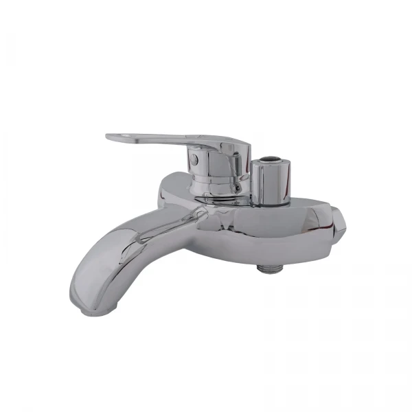 Baterie cadă monocomandă din zinc cu pară de duș FLOW, WAVE Z 09