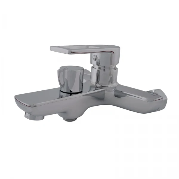 Baterie cada zinc cu para de dus crom EDGE FLOW, EDGE Z 09
