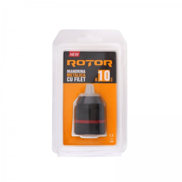 Mandrină metalică 10 mm cu filet