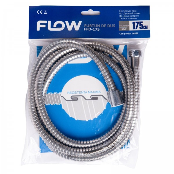 Furtun de duș 175 cm, FLOW, FFD-175