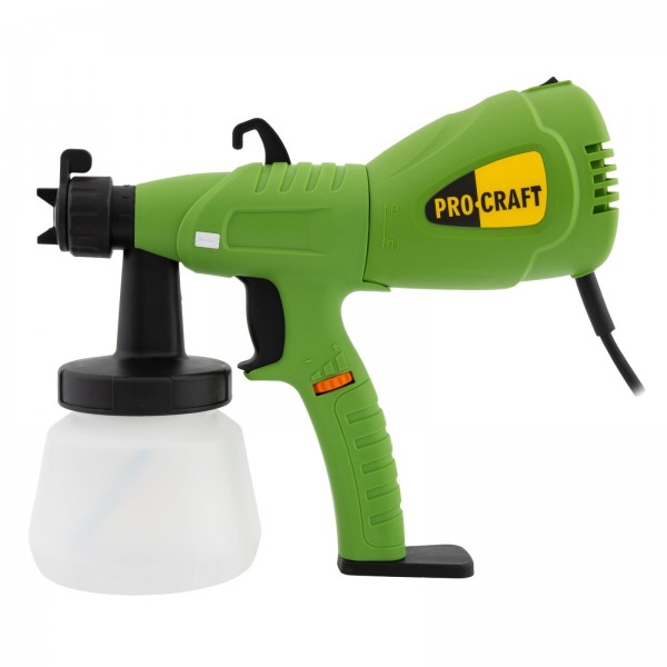 Pistol de vopsit electric Procraft PSE550, 550W , 30000 rotatii, 1.5/1.8mm, 640 ml/min