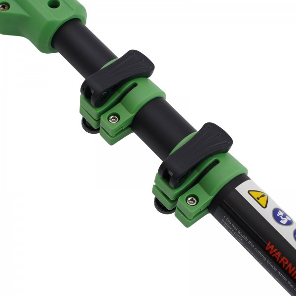 Set multifuncțional pe acumulator: foarfecă de grădină, fierăstrău cu lanț, trimmer și tijă telescopică PARTNERPRO, 2 acumulatori, brushless