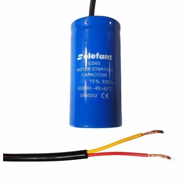 CD60 Condensator cu fire 900µF 50x100mm 330V