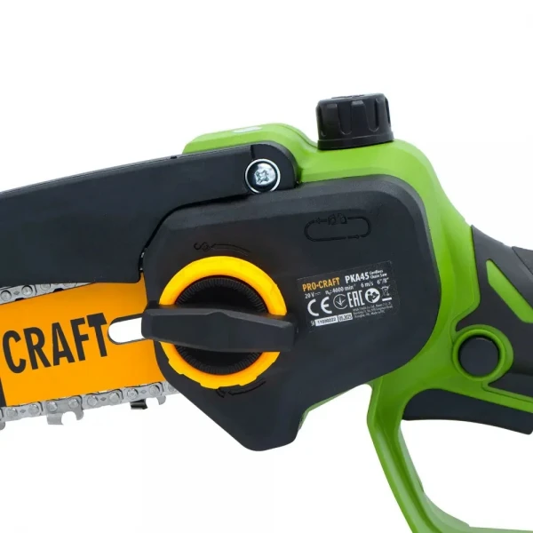 Fierastrau cu lant si acumulator PKA45, 2 x lama + 2 x lant , Motor Brushless , Ungere lant automata