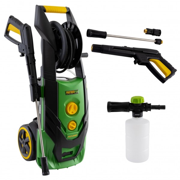 Aparat de spălat cu presiune cu motor inducție PARTNERPRO PSP-2800, 2800 W, 195 bar , 7,8 L/min Aparat de spălat cu presiune cu motor inducție PARTNERPRO PSP-2800, 2800 W, 195 bar , 7,8 L/min