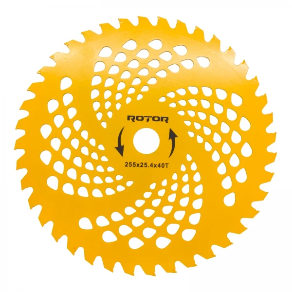Disc motocoasa Premium cu dinti Vidia 40T 255×25.4×1.5mm Rotor